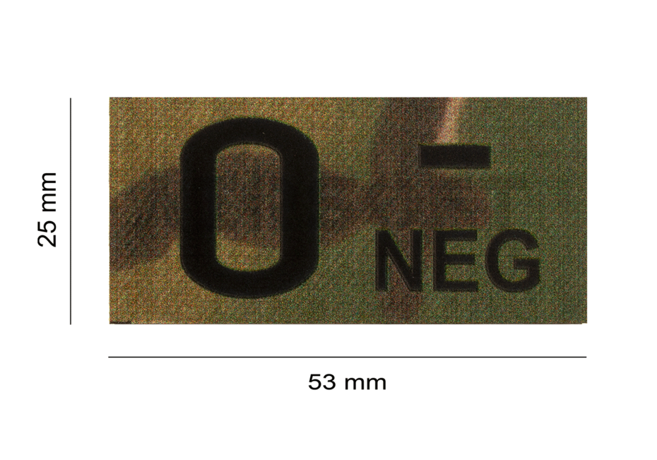 0 Neg IR Patch