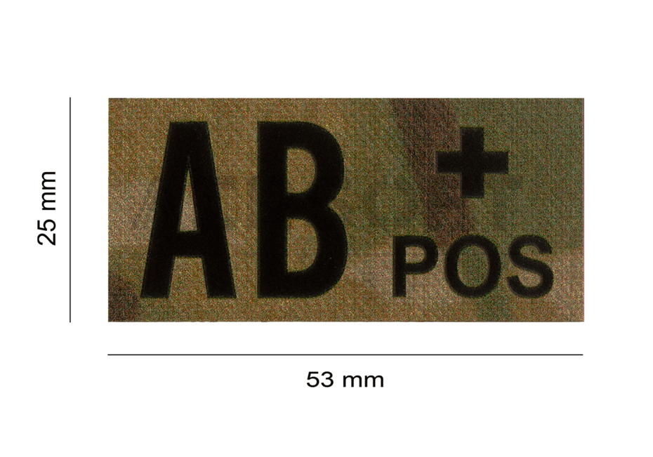 AB Pos IR Patch