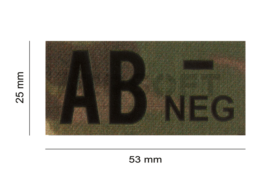 AB Neg IR Patch