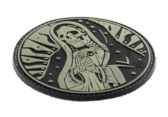 Santa Muerte Rubber Patch