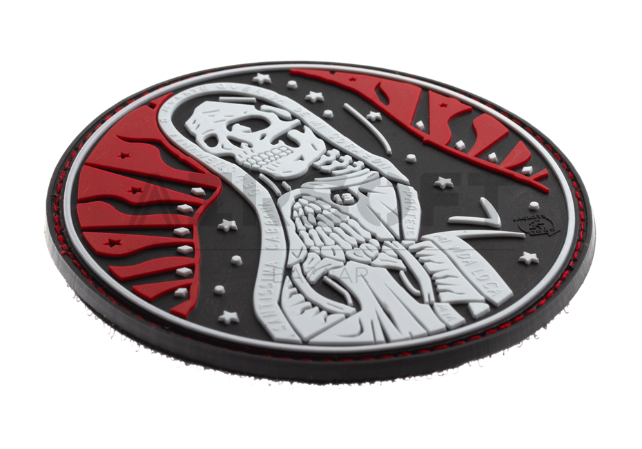 Santa Muerte Rubber Patch