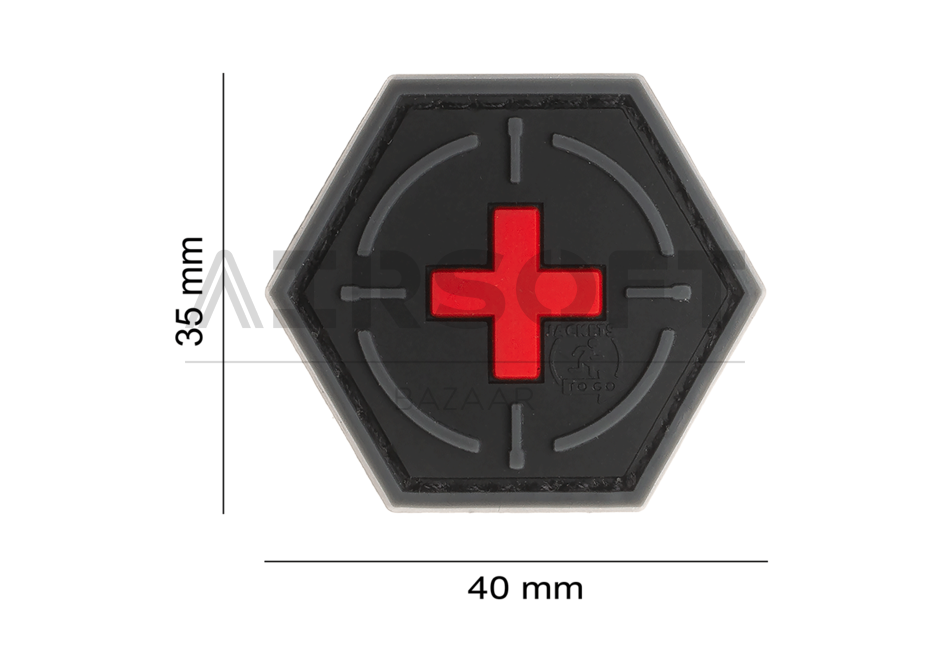 Tactical Medic Rubber Patch