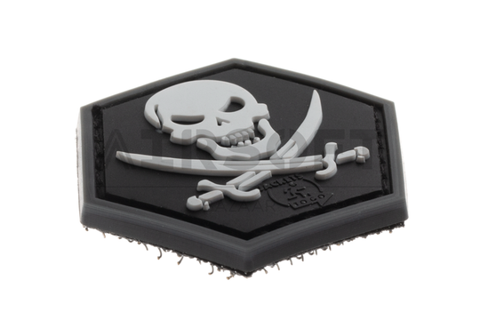 No Fear Pirate Rubber Patch