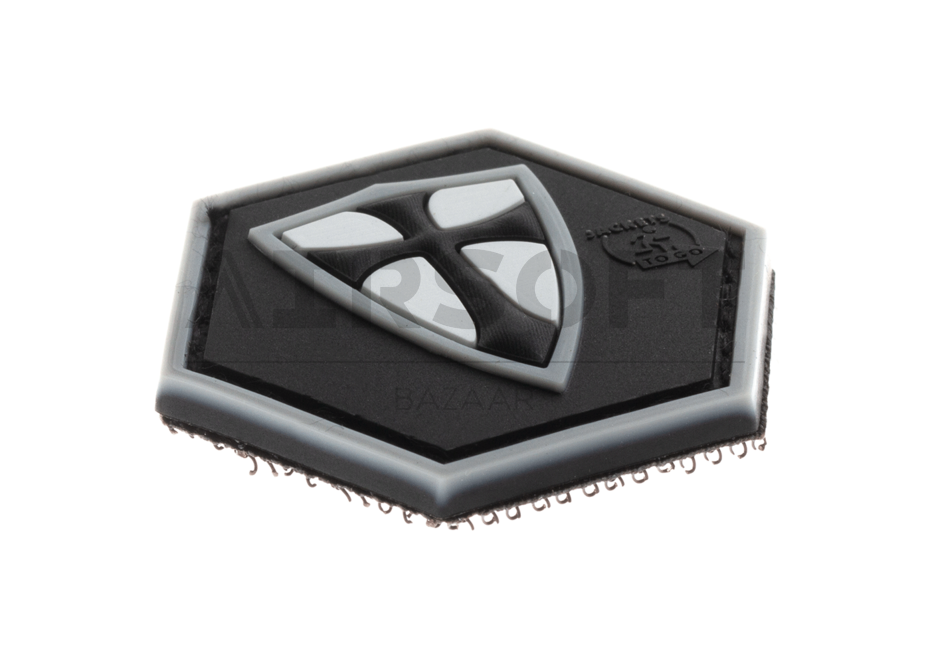 Recte Faciendo Shield Rubber Patch