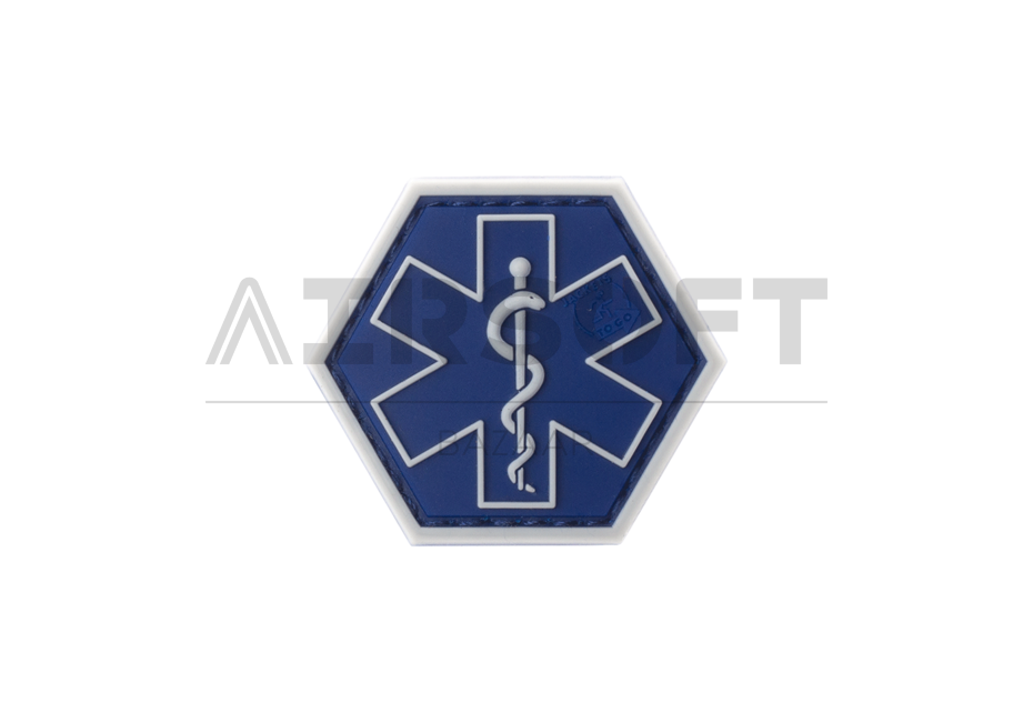 Paramedic Hexagon Rubber Patch