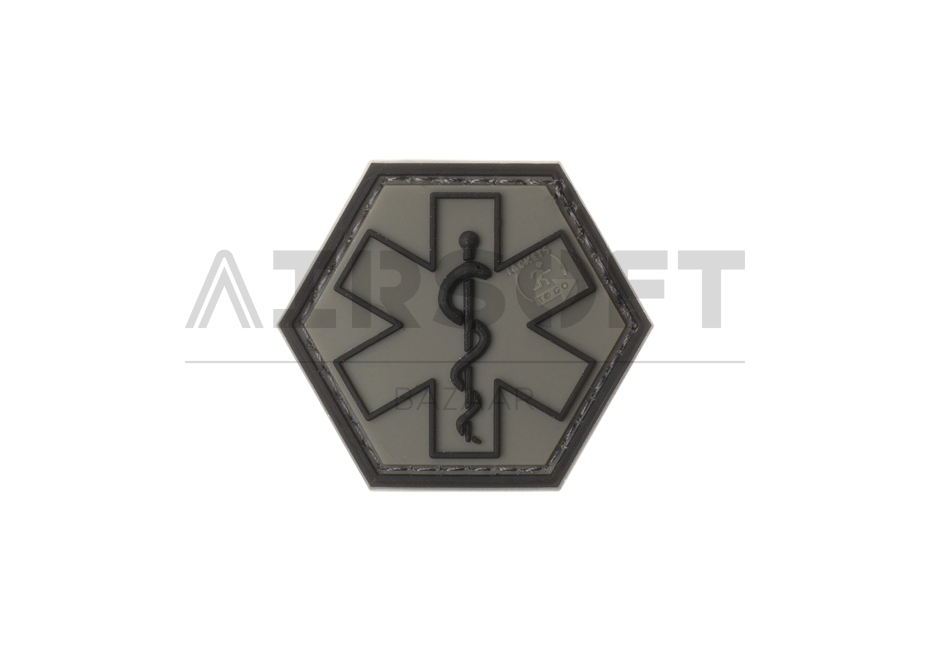 Paramedic Hexagon Rubber Patch