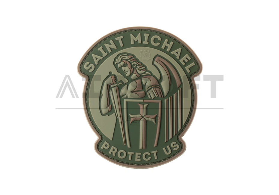 Saint Michael Rubber Patch