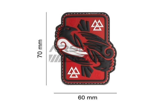 Odins Raven Rubber Patch