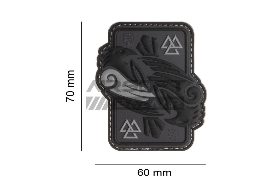 Odins Raven Rubber Patch