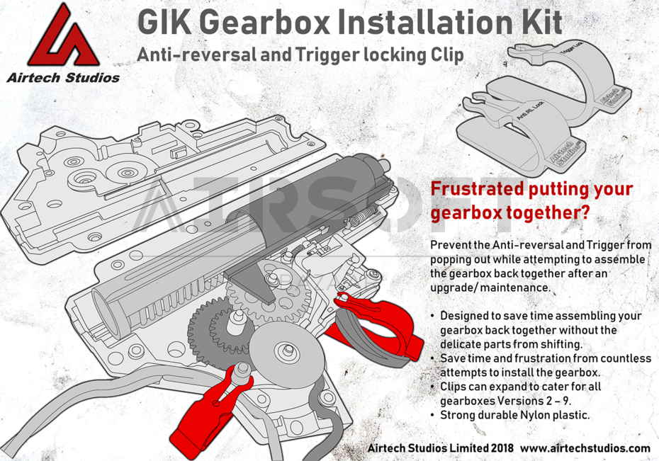 Gearbox Installation Kit V2 – V7