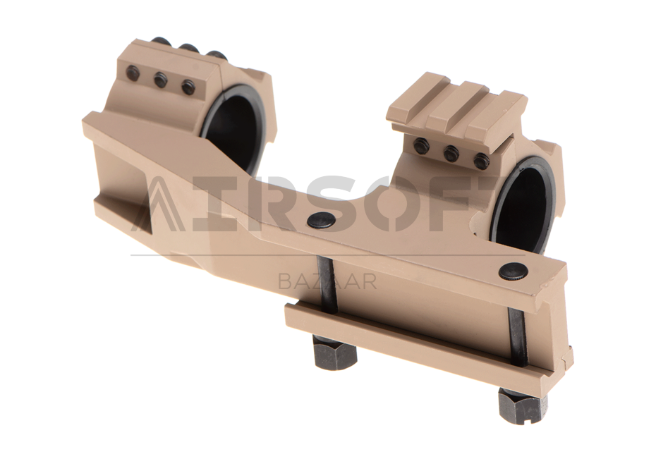 Tri-Side Rail 25.4mm / 30mm Mount Base