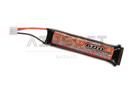 LiPo 7.4V 600mAh Tokyo Marui AEP Battery