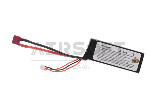 Lipo 7.4V 1500mAh 65C Graphene Mini Type T-Plug