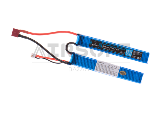 Lipo 7.4V 2000mAh 25C Twin Type T-Plug