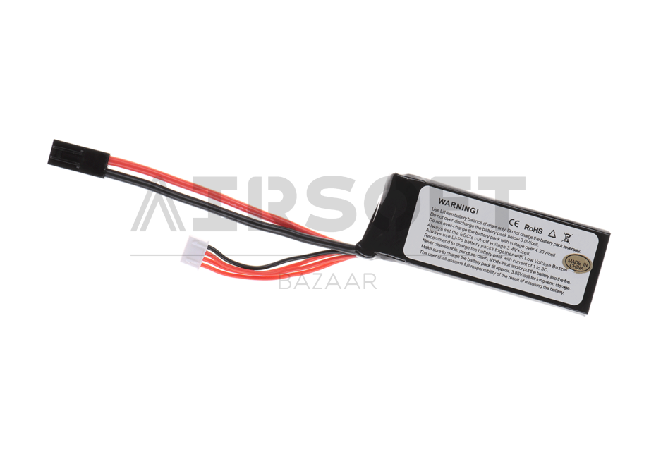 Lipo 11.1V 1500mAh 65C Graphene Mini Type