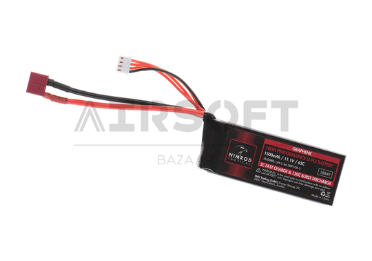 Lipo 11.1V 1500mAh 65C Graphene Mini Type T-Plug