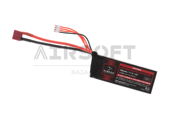 Lipo 11.1V 1800mAh 65C Graphene T-Plug