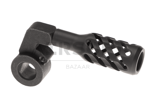 VSR-10 Twisted Hollow Bolt Handle With End Cap for Left Hand