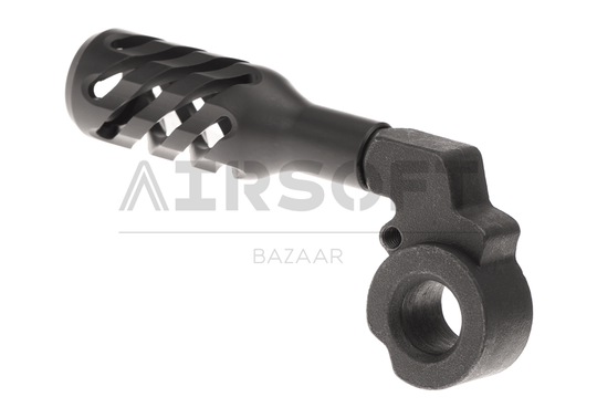 VSR-10 Twisted Hollow Bolt Handle With End Cap for Right Hand