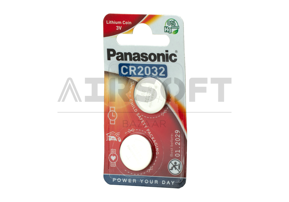 CR2032 2pcs
