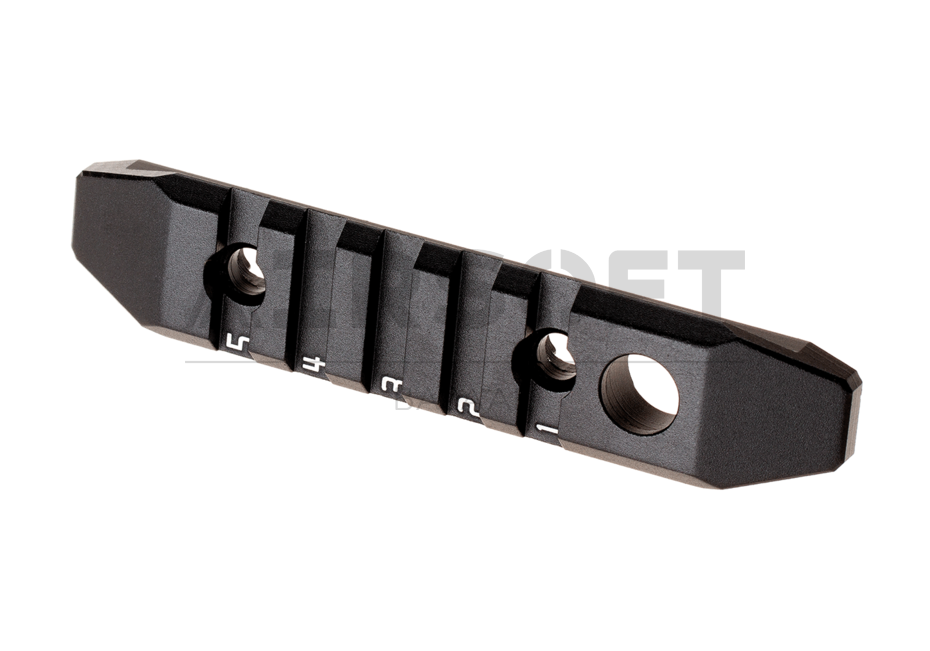 5-Slot Aluminum Rail for M-LOK & Keymod