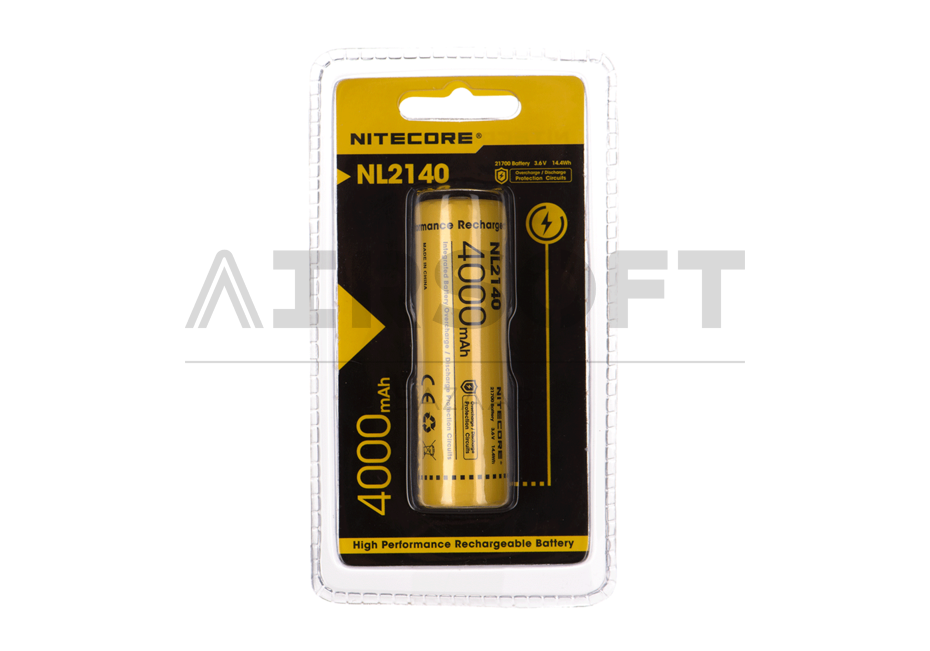 NL2140 21700 Battery 3.7V 4000mAh