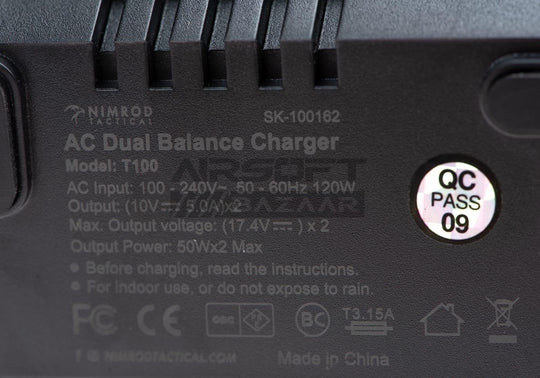 T100 Multi-Chemistry Dual Charger