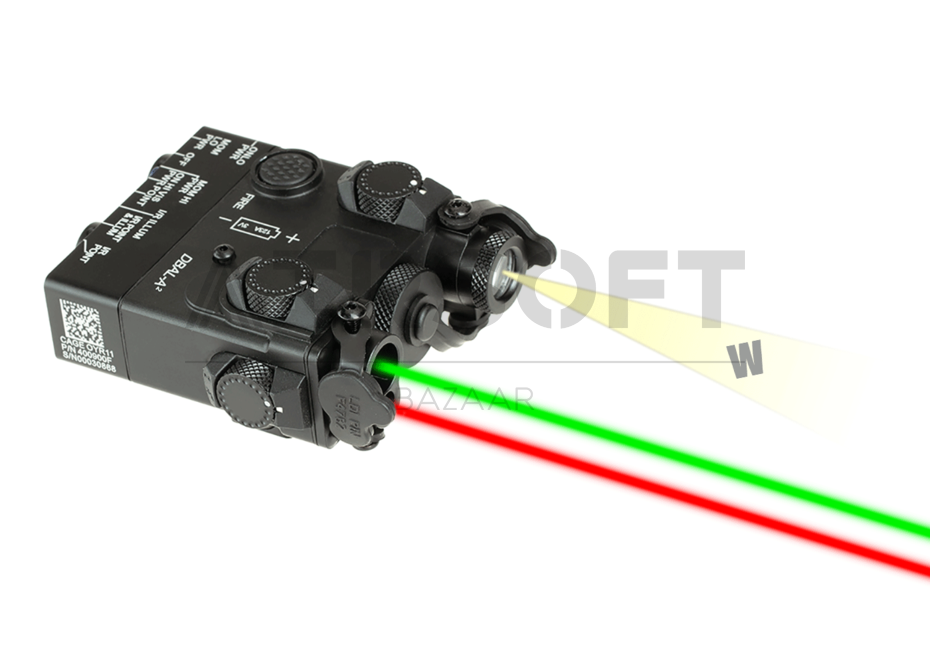 DBAL-A2 Illuminator / Laser Module Red + Green Aluminium