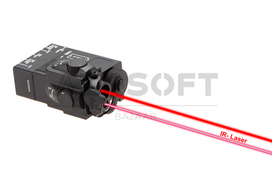 DBAL Mini Laser Module Red + IR + Red Flash + IR Flash