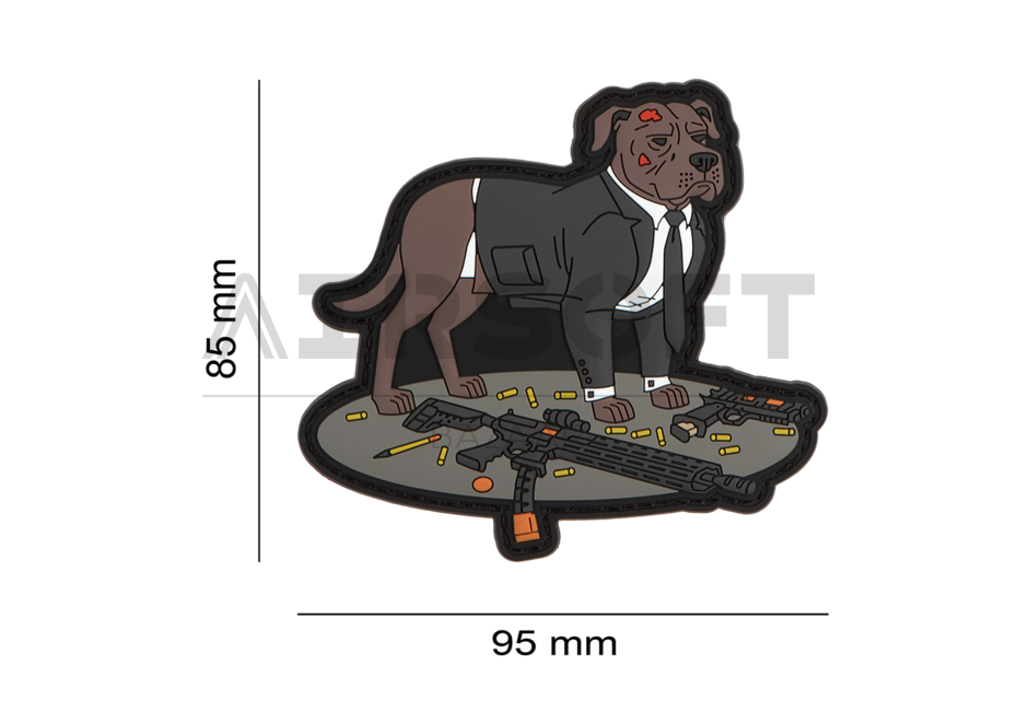 Baba Yaga Pitbull Patch