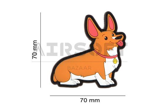 Happy Corgi Patch