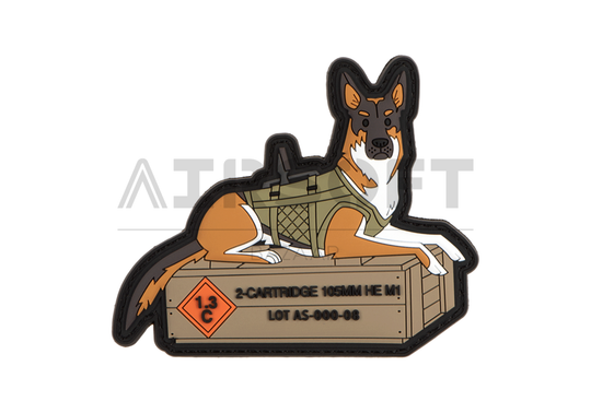 German Shepard Tactical Dog Patch