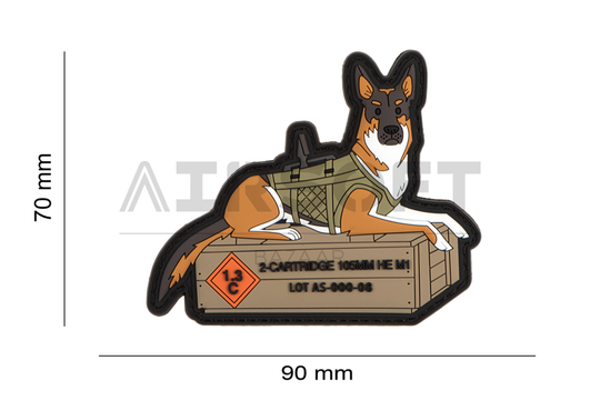 German Shepard Tactical Dog Patch