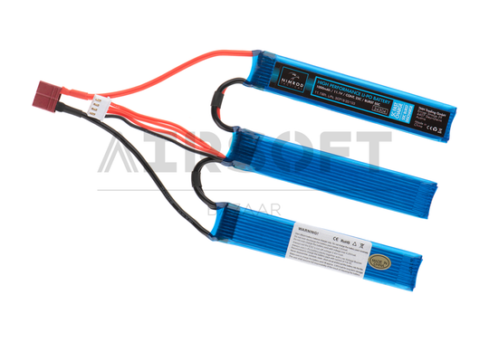 Lipo 11.1V 1000mAh 25C Split Type T-Plug