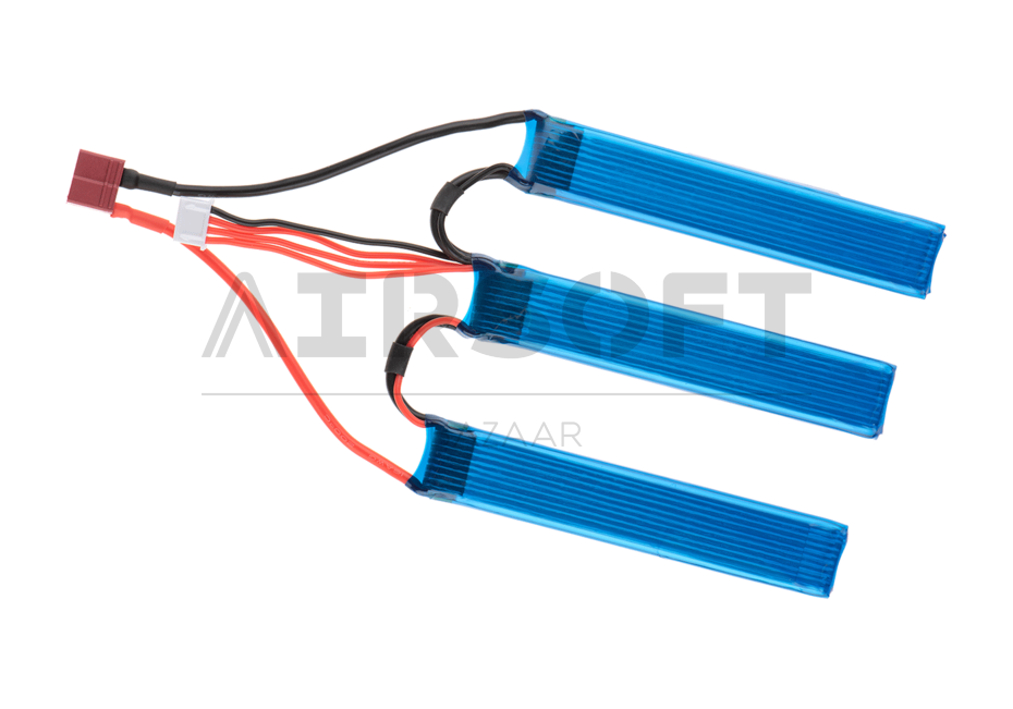 Lipo 11.1V 1000mAh 25C Split Type T-Plug