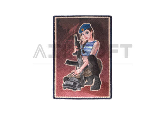 Pinup Girl Russian Spetnaz Woven Patch