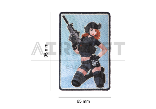 Pinup Girl Black Ops Woven Patch