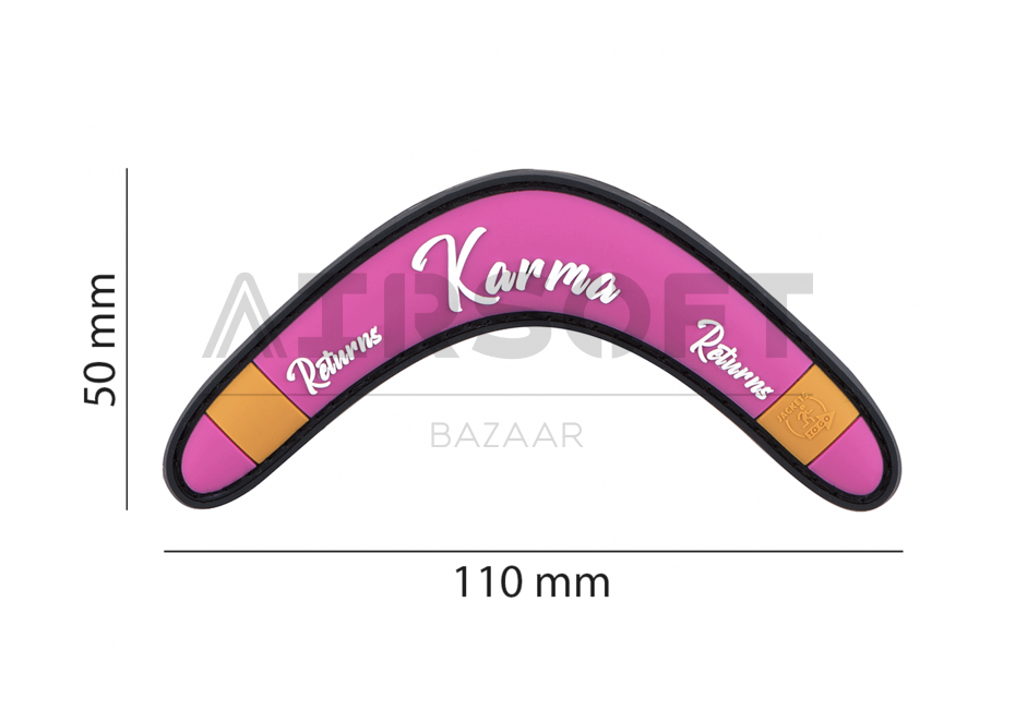 Karma Returns Rubber Patch