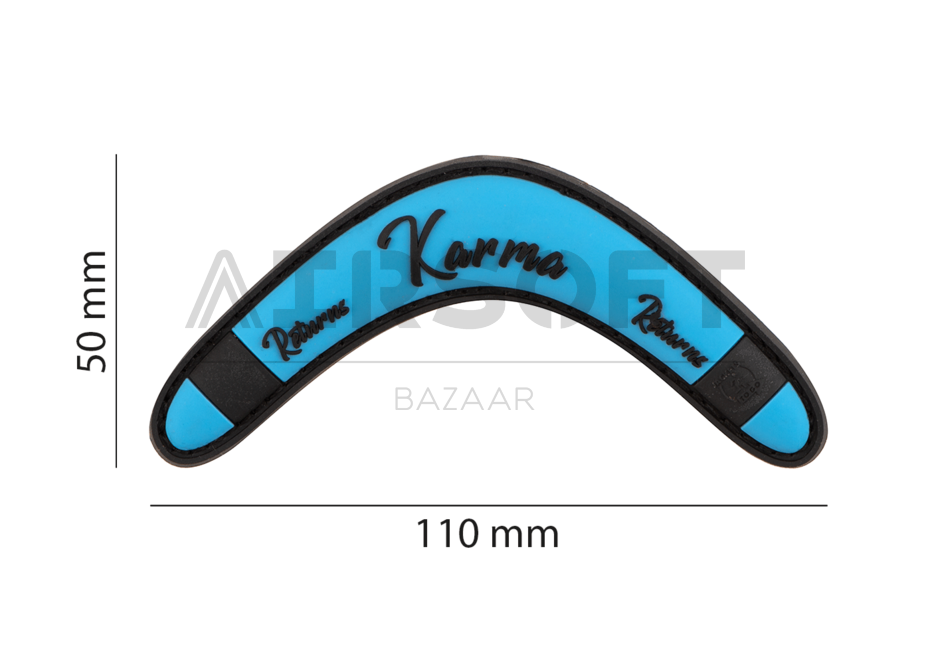 Karma Returns Rubber Patch