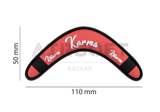 Karma Returns Rubber Patch