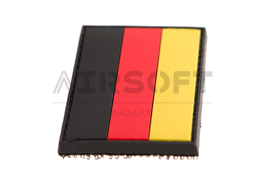 German Flag Blank Rubber Patch