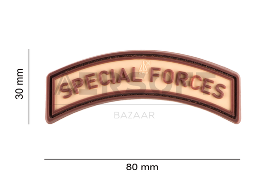 Special Forces Tab Rubber Patch