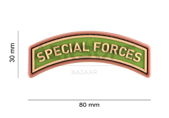 Special Forces Tab Rubber Patch