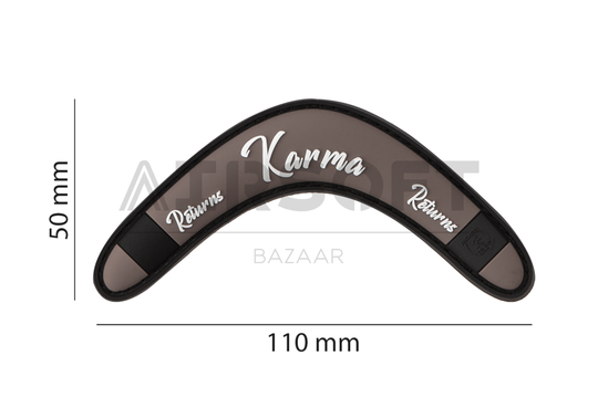 Karma Returns Rubber Patch