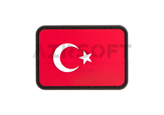 Turkey Flag Rubber Patch