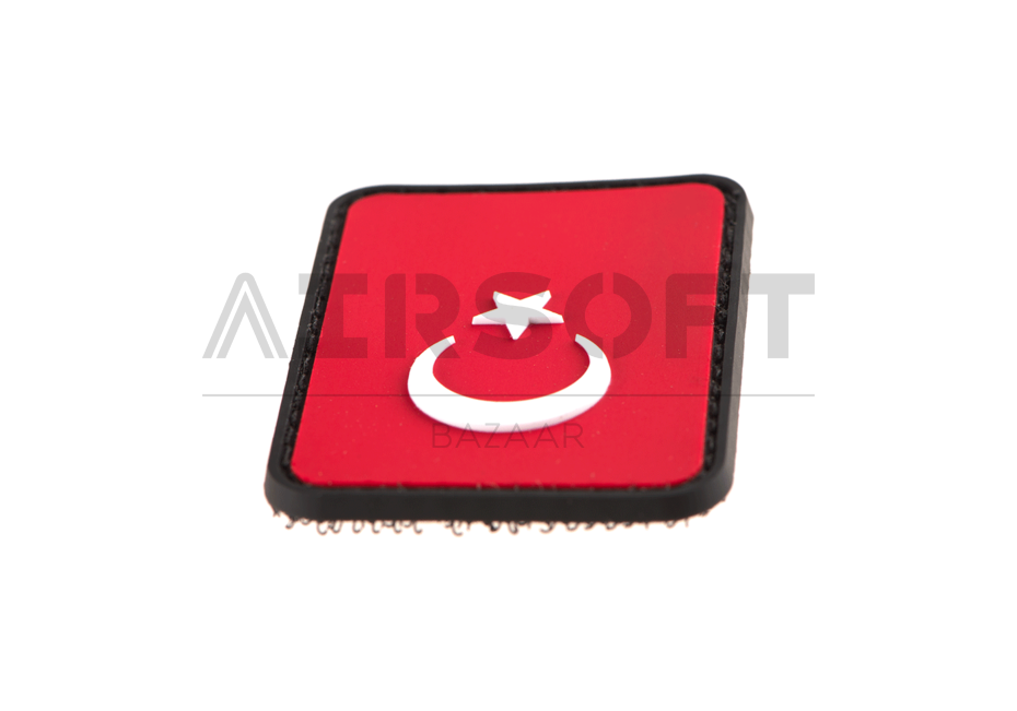 Turkey Flag Rubber Patch