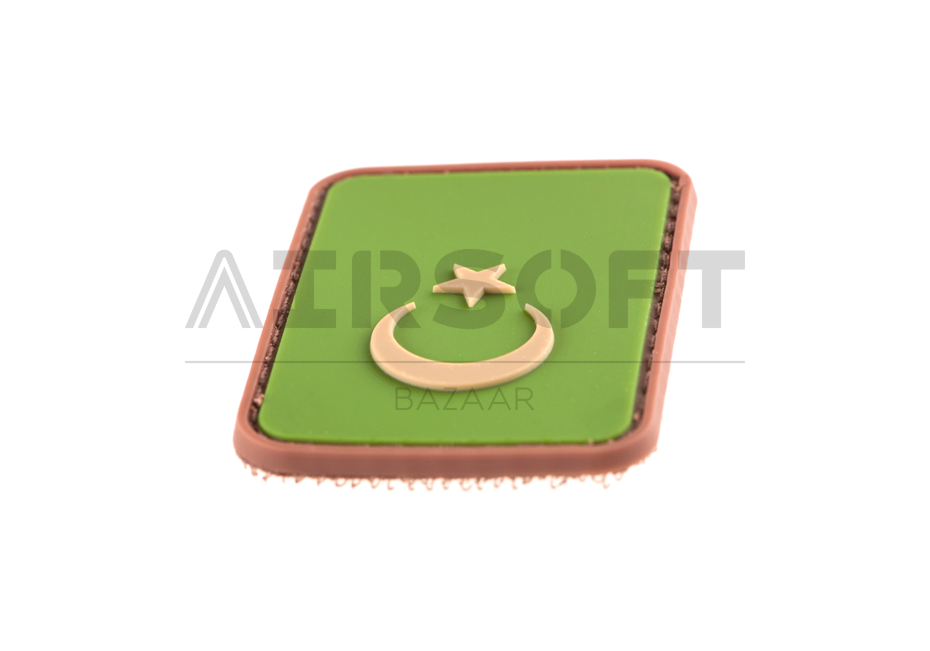 Turkey Flag Rubber Patch