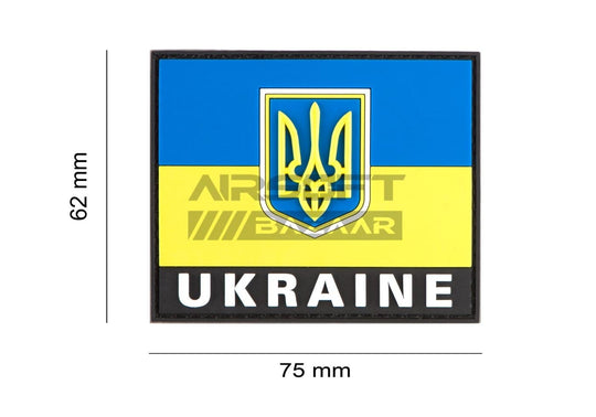 Ukraine Flag Rubber Patch