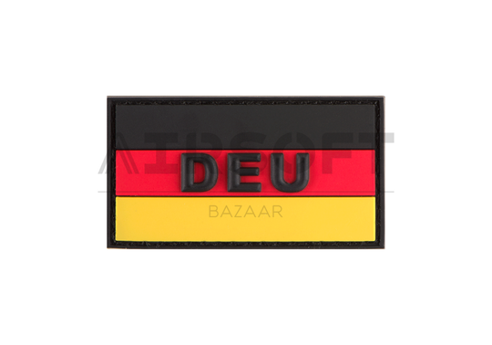 Small German Flag Rubber Patch