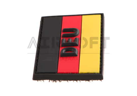 Small German Flag Rubber Patch